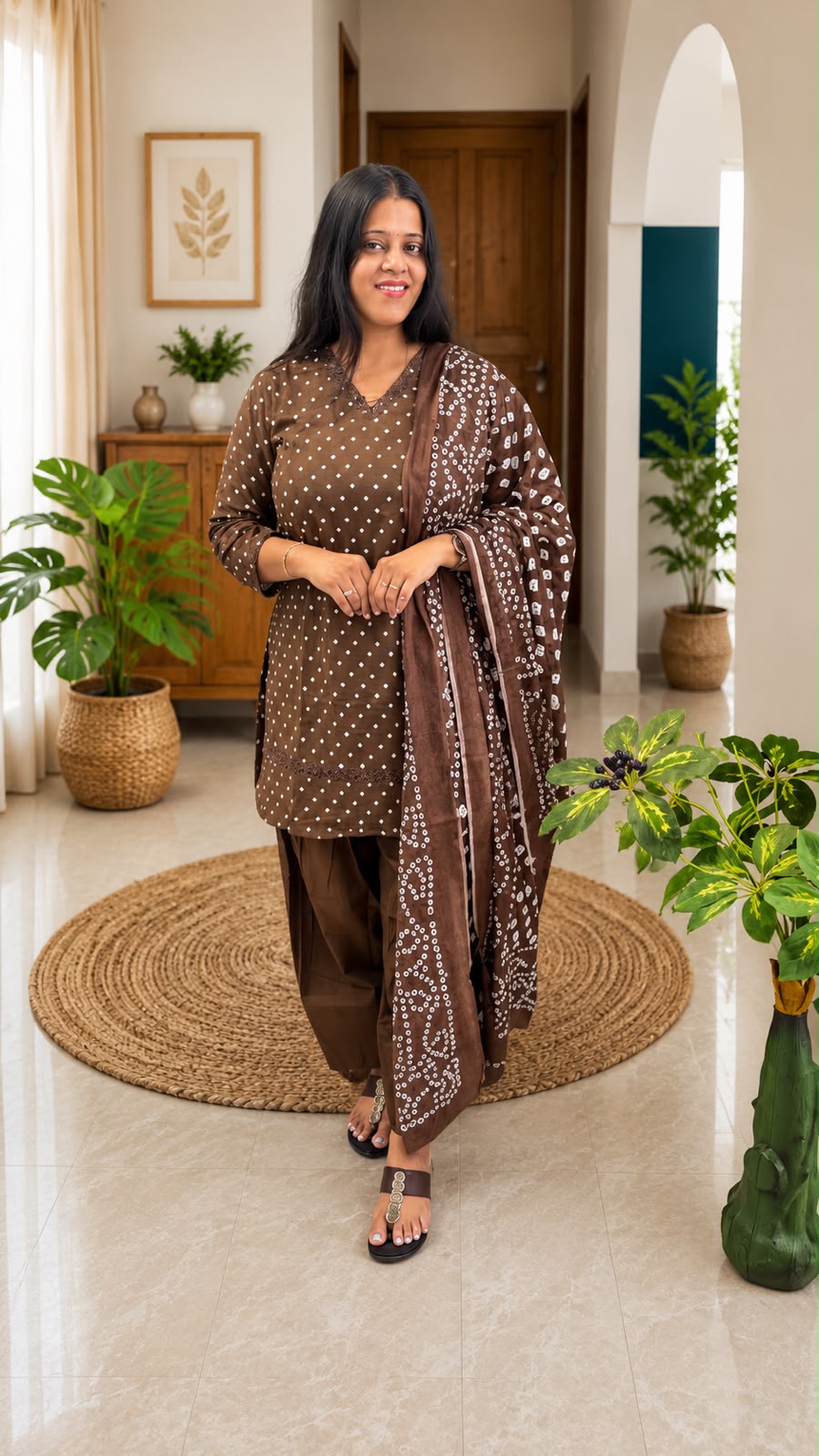TRENDING BADHNI FARSHI SALWAR