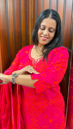 Pure Cotton Bandhani : PCC012