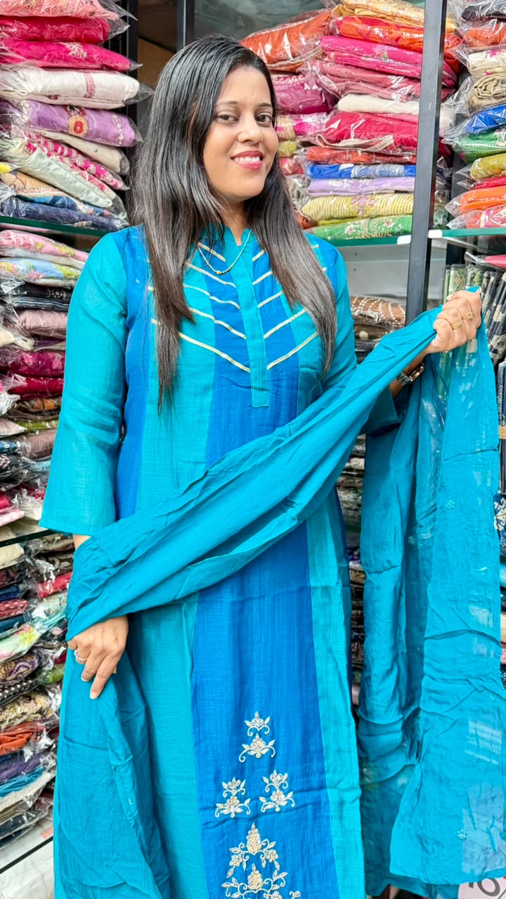 Best Combination With Embroidery Work : PCC08