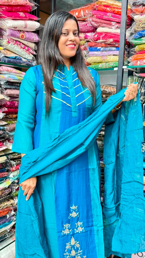 Best Combination With Embroidery Work : PCC08