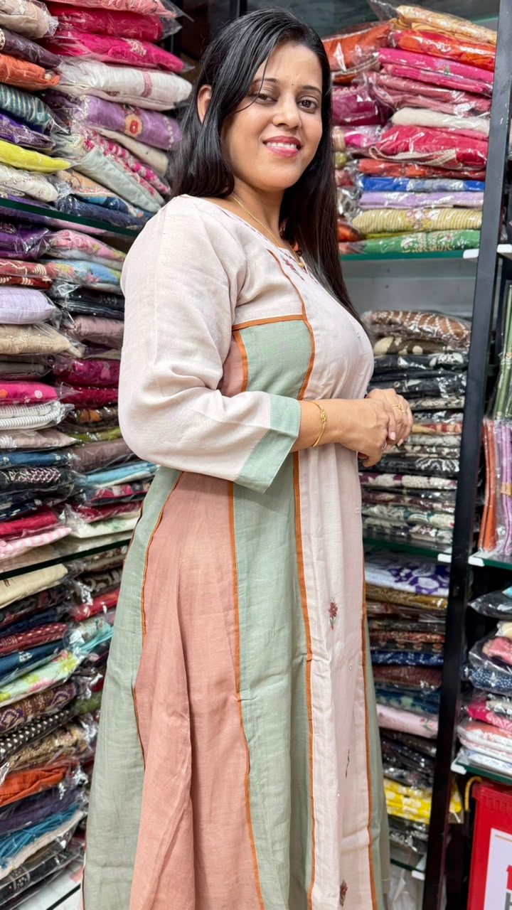 Mulchanderi Dress : PCC06
