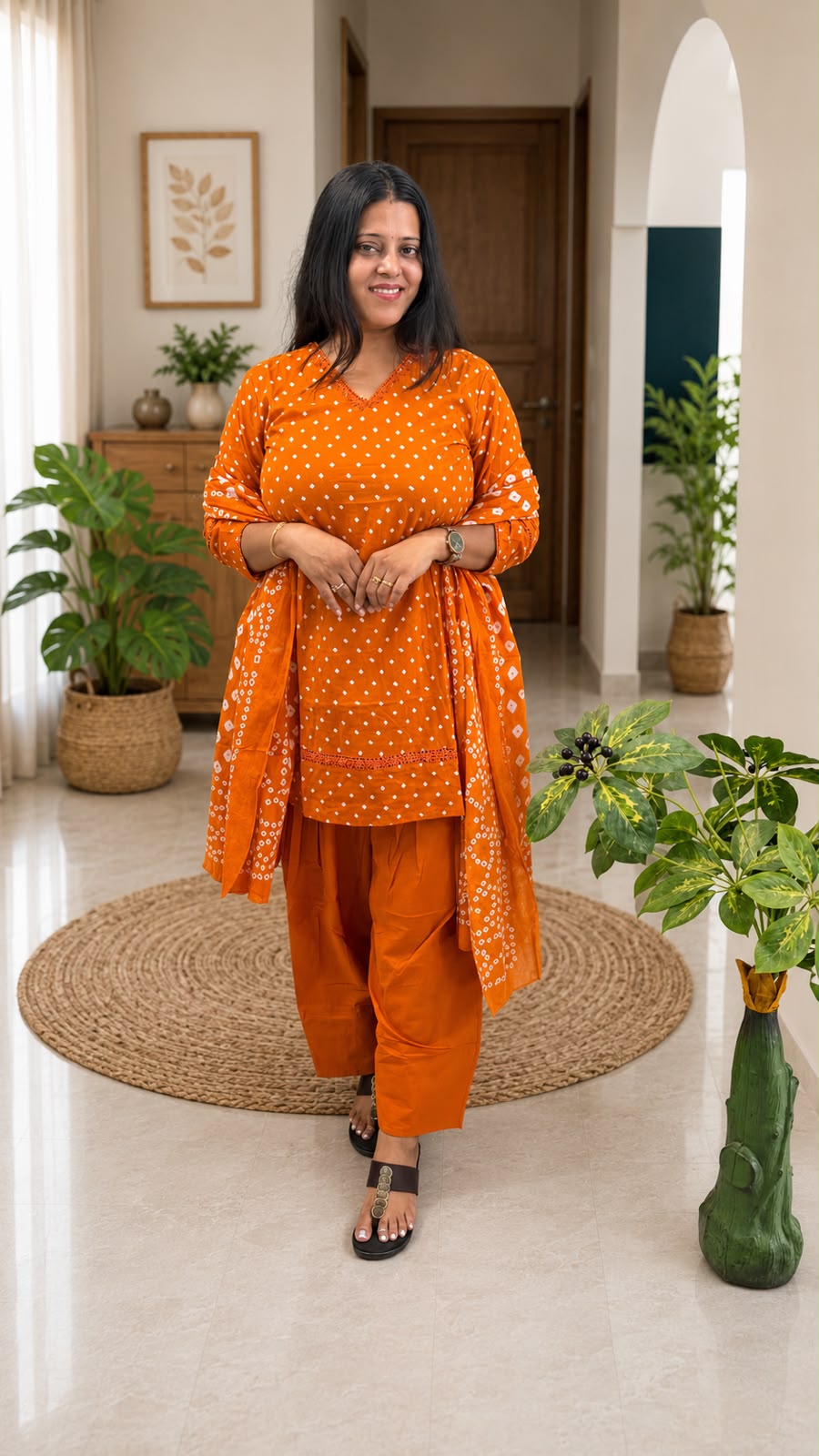 TRENDING BADHNI FARSHI SALWAR
