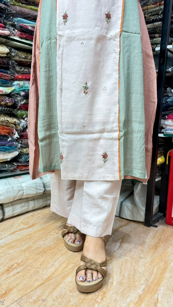Mulchanderi Dress : PCC06