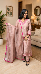 MUL CHANDERI SUIT: PC15
