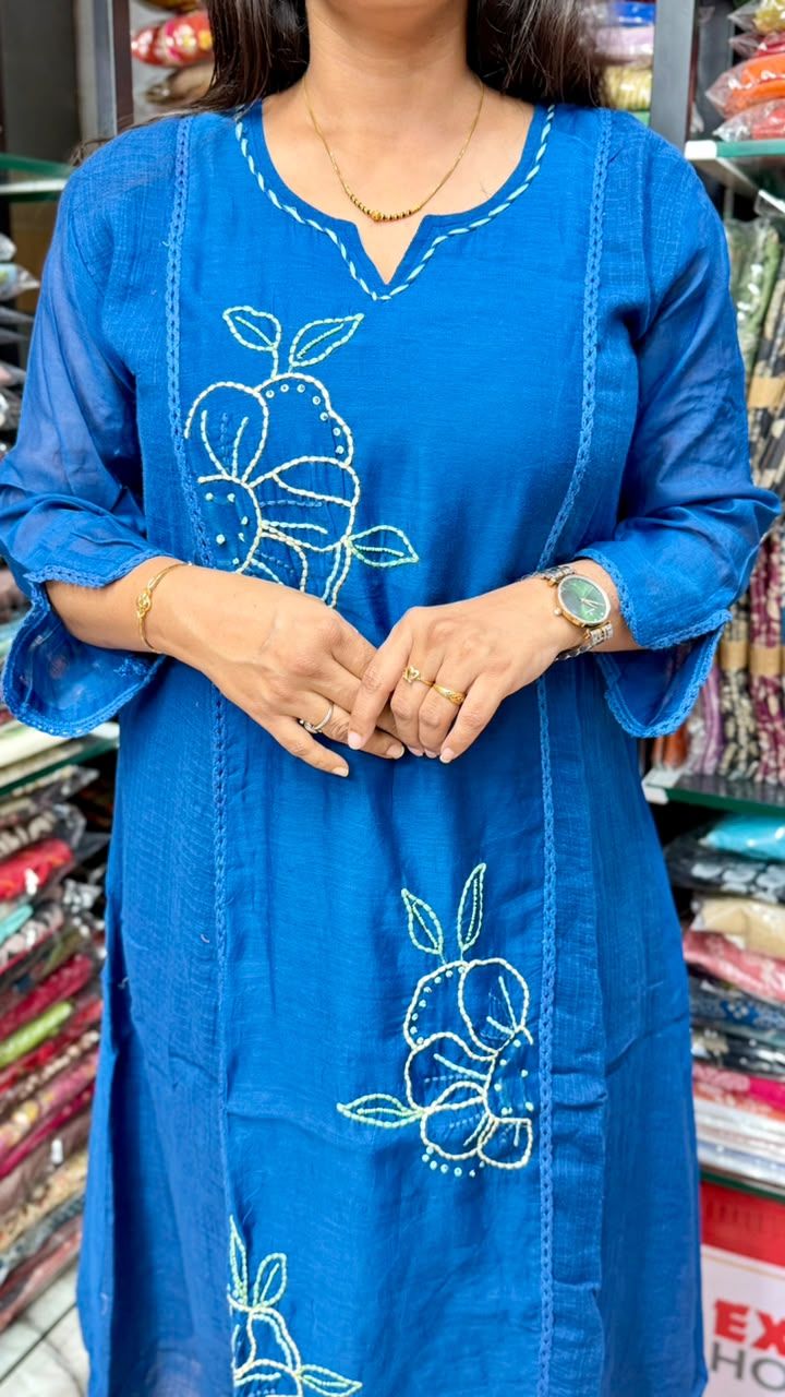 Mul Cotton With Kota Doria : PCC10