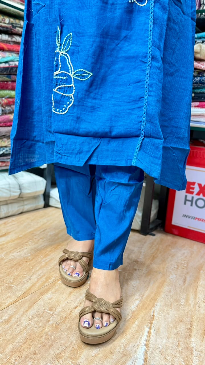 Mul Cotton With Kota Doria : PCC10