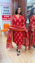Pure Organic Jaipuri Cotton 3 Pair : PC14