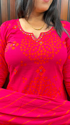 Pure Cotton Bandhani : PCC012