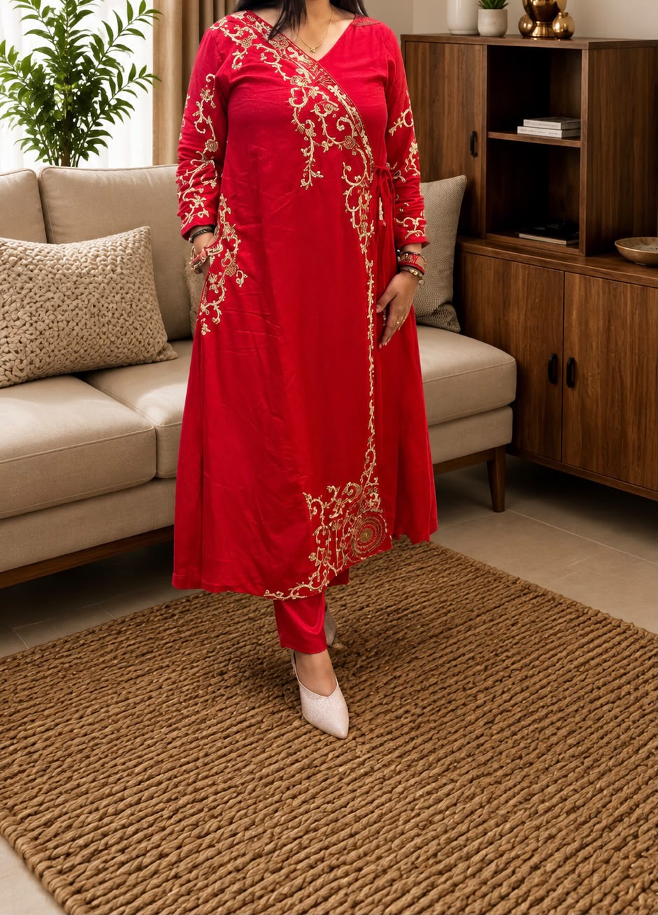 ROYAL HEAVY LOOK RED ARTICLE