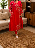 ROYAL HEAVY LOOK RED ARTICLE