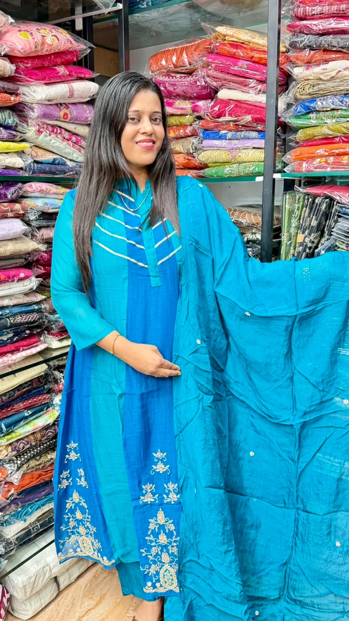 Best Combination With Embroidery Work : PCC08