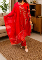 ROYAL HEAVY LOOK RED ARTICLE