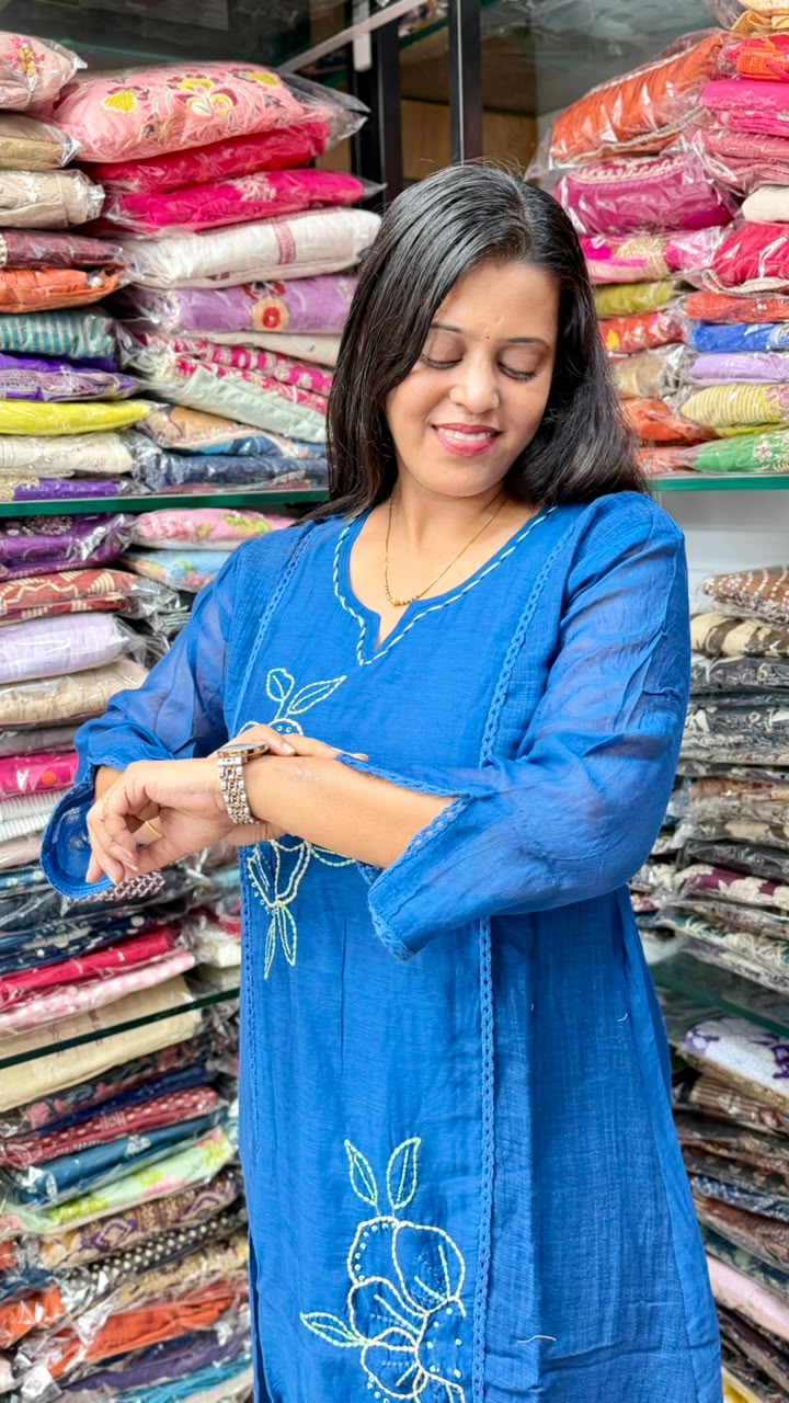 Mul Cotton With Kota Doria : PCC10