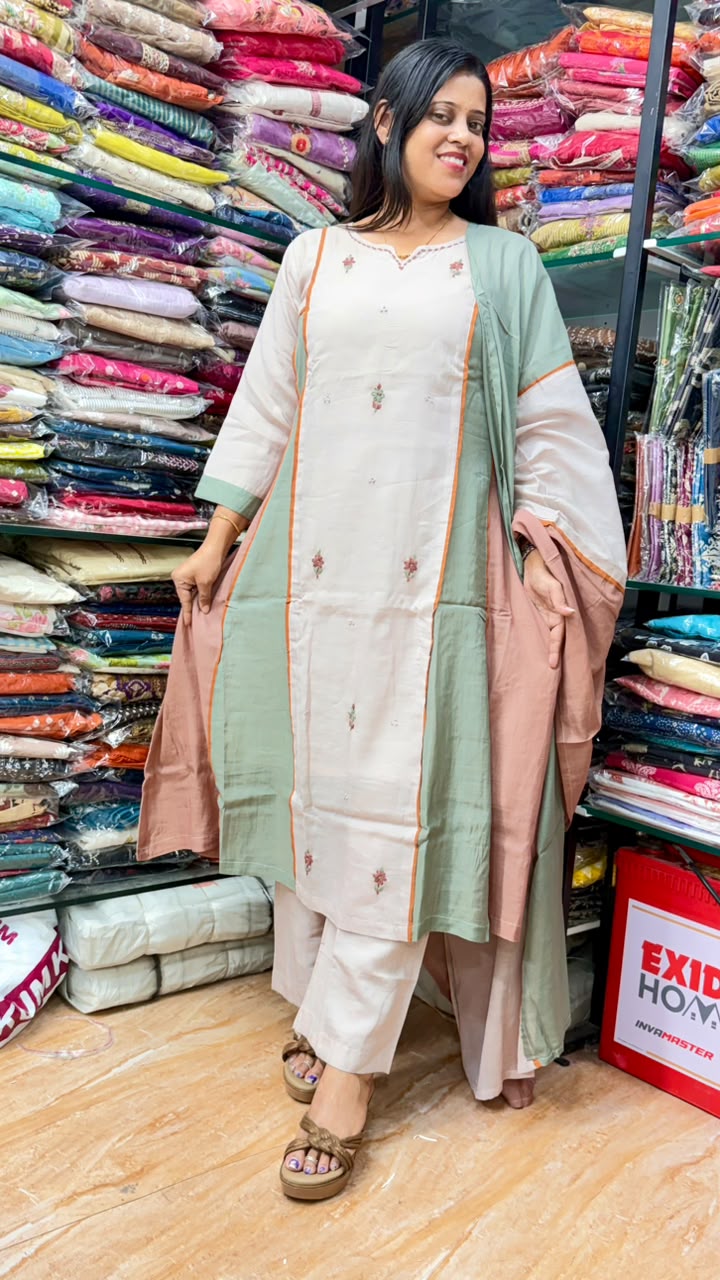 Mulchanderi Dress : PCC06