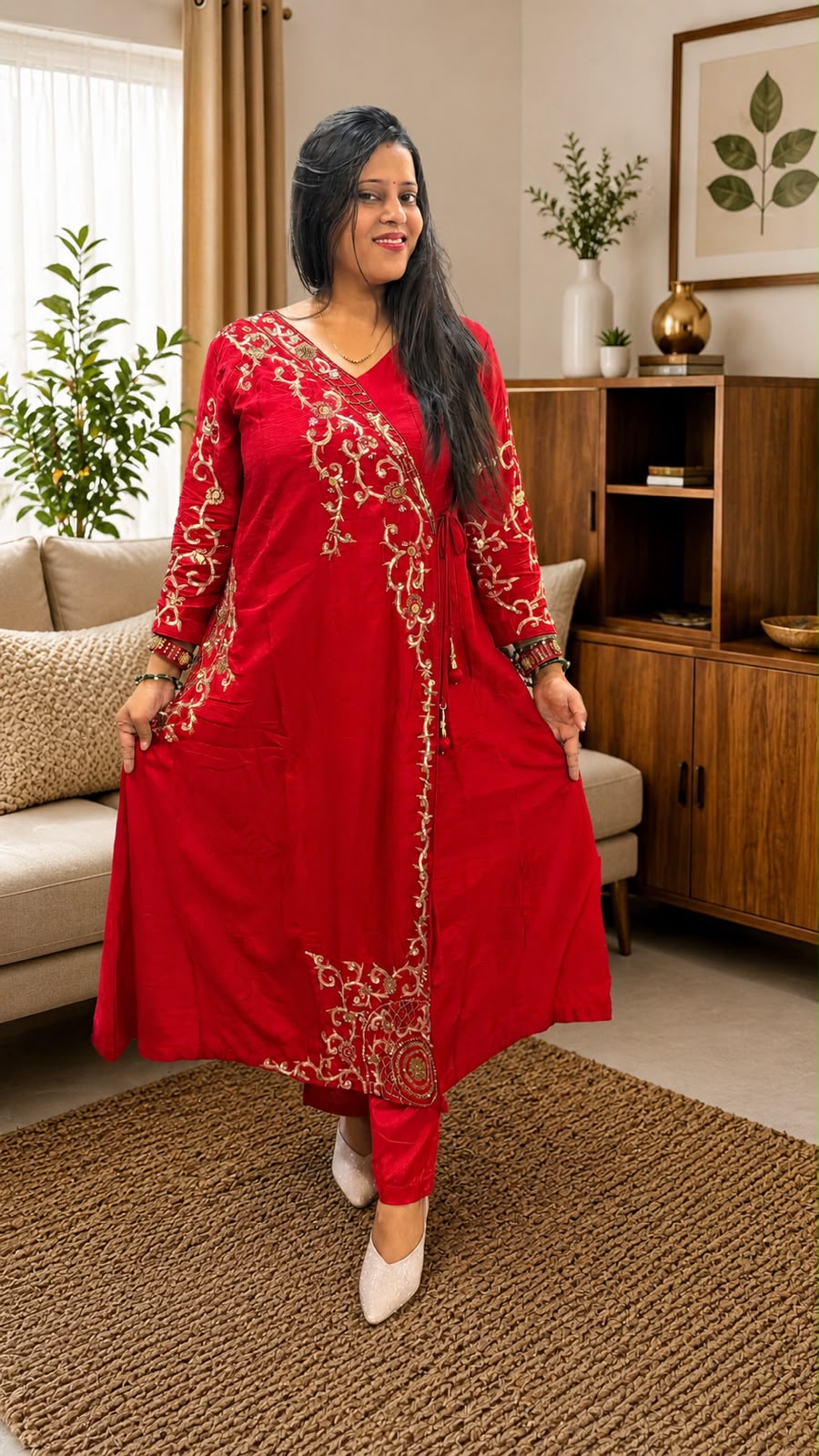ROYAL HEAVY LOOK RED ARTICLE