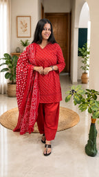 TRENDING BADHNI FARSHI SALWAR