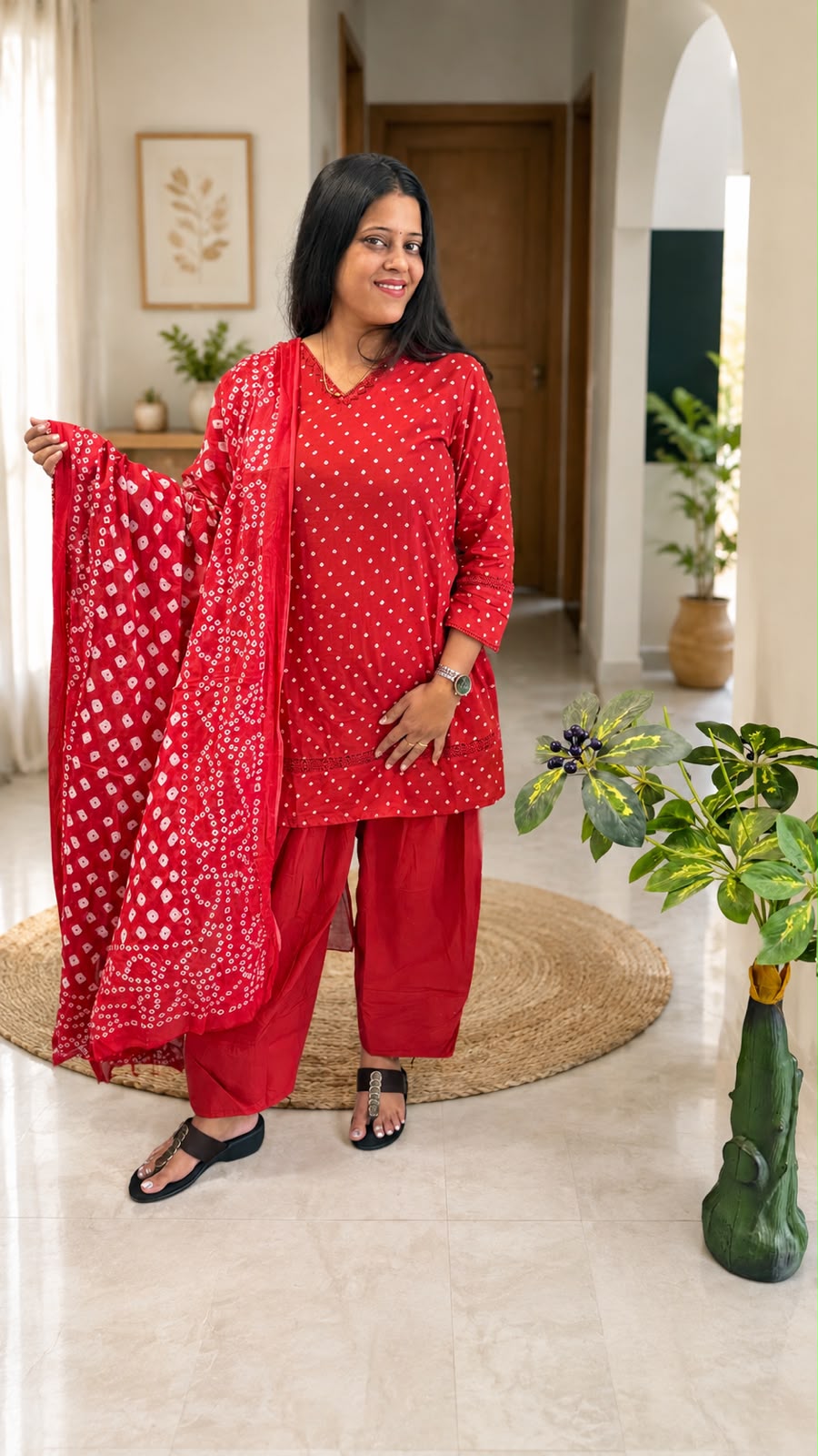 TRENDING BADHNI FARSHI SALWAR