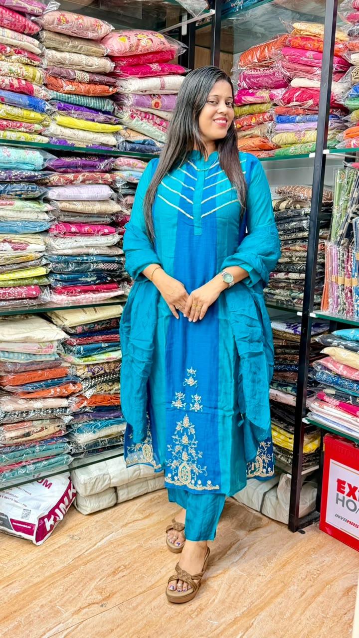 Best Combination With Embroidery Work : PCC08