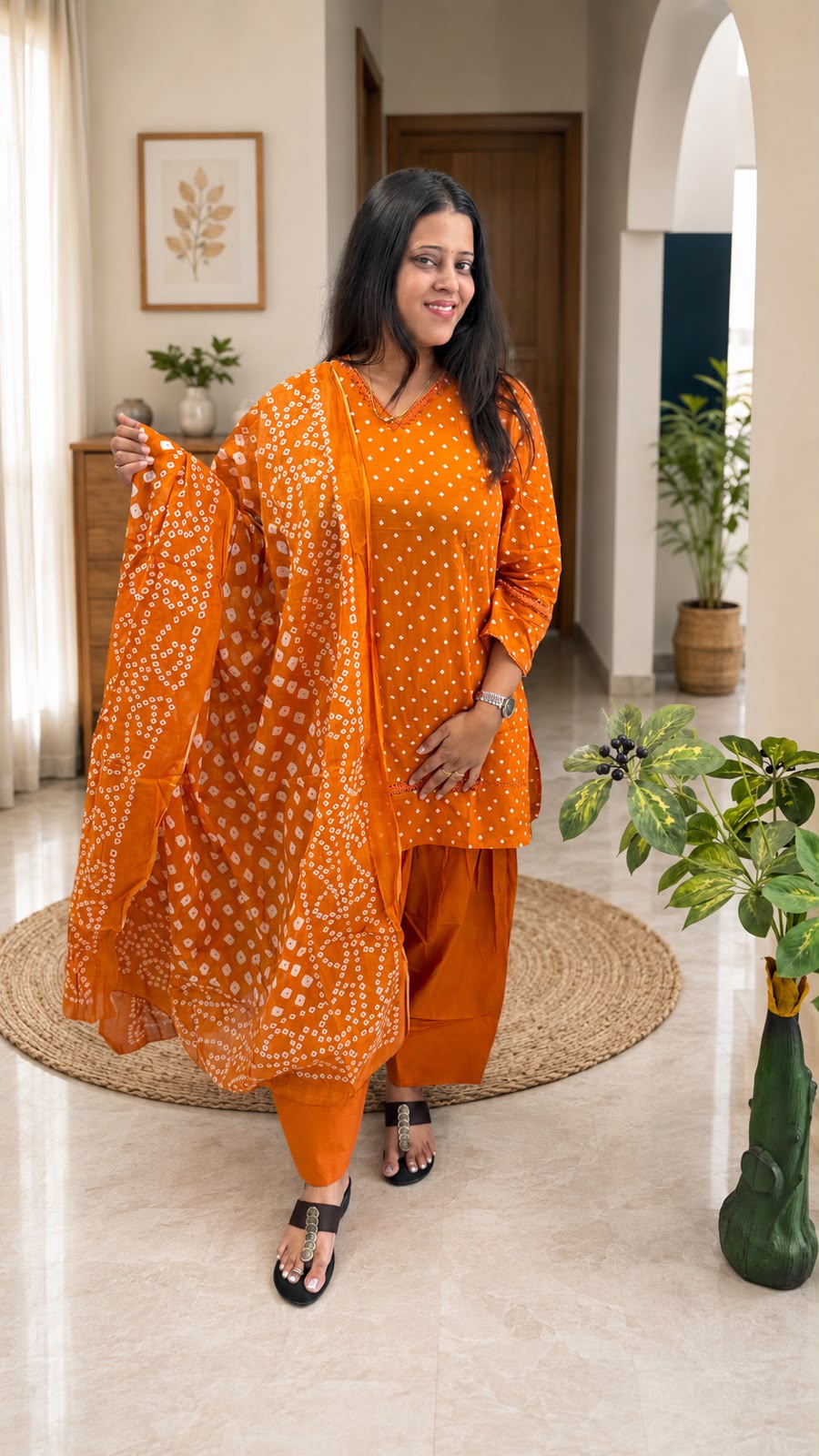 TRENDING BADHNI FARSHI SALWAR