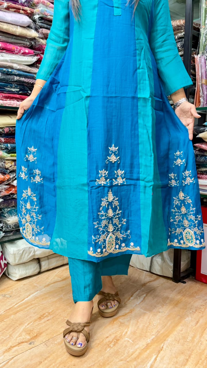 Best Combination With Embroidery Work : PCC08